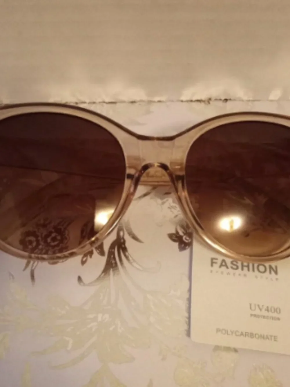 Gradient Fashion Sunglasses In Light Brown